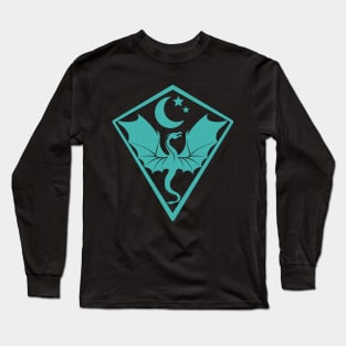 Dragon Sigil Symbol Shield Long Sleeve T-Shirt
